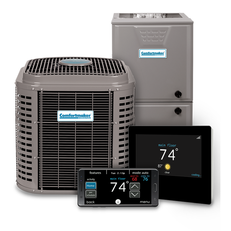 Comfortmaker residential HVAC equipment recommended by All Seasons Heating and Air in Longview Texas